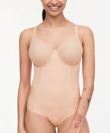 Invisible shaping bodysuit